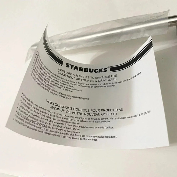 Starbucks 2014 Stainless Steel 16oz Camo Tumbler Cup With Stainless Steel Straw - Picture 7 of 16